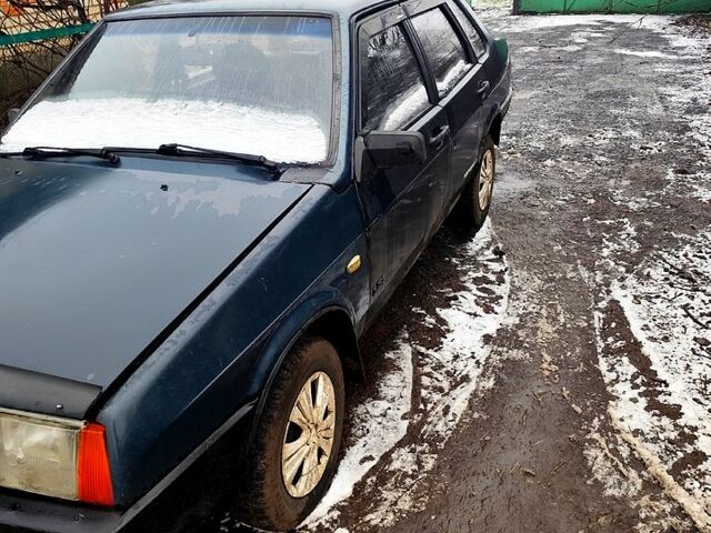 Зеленый ВАЗ 21099, объемом двигателя 1.6 л и пробегом 0 тыс. км за 800 $, фото 1 на Automoto.ua