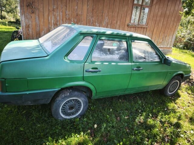 Зеленый ВАЗ 21099, объемом двигателя 0 л и пробегом 2 тыс. км за 481 $, фото 1 на Automoto.ua