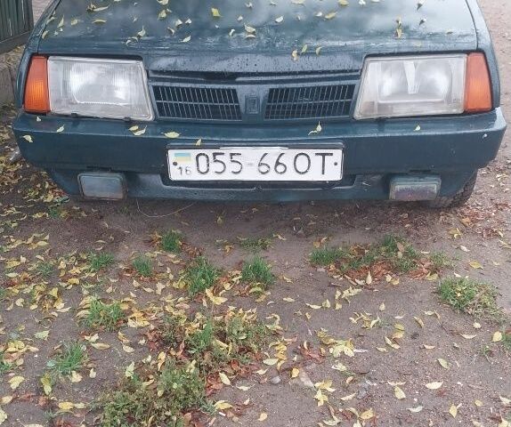 Зеленый ВАЗ 21099, объемом двигателя 1.3 л и пробегом 2 тыс. км за 750 $, фото 1 на Automoto.ua
