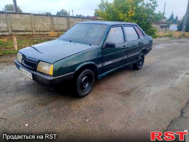 Зелений ВАЗ 21099, об'ємом двигуна 1.5 л та пробігом 150 тис. км за 1200 $, фото 1 на Automoto.ua