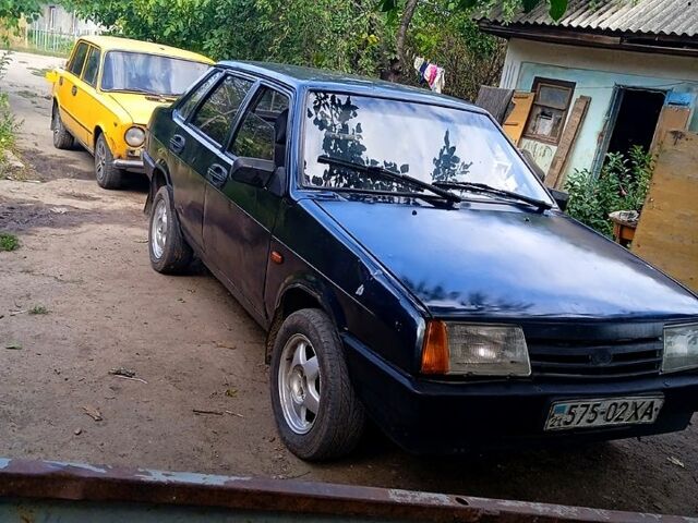 Зеленый ВАЗ 21099, объемом двигателя 15 л и пробегом 0 тыс. км за 850 $, фото 1 на Automoto.ua