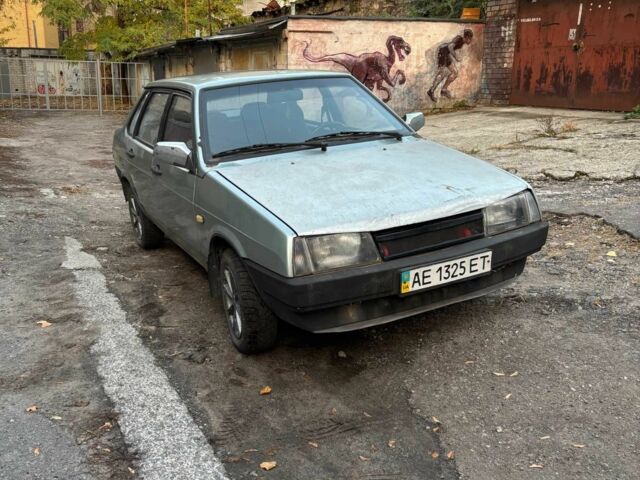 Зелений ВАЗ 21099, об'ємом двигуна 1.5 л та пробігом 79 тис. км за 763 $, фото 1 на Automoto.ua