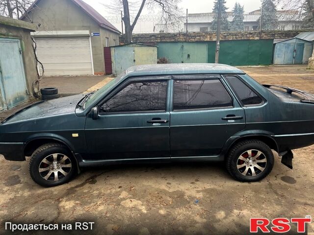 Зеленый ВАЗ 21099, объемом двигателя 1.5 л и пробегом 112 тыс. км за 2500 $, фото 1 на Automoto.ua