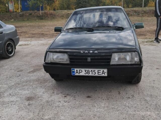 Зелений ВАЗ 21099, об'ємом двигуна 1 л та пробігом 150 тис. км за 971 $, фото 1 на Automoto.ua