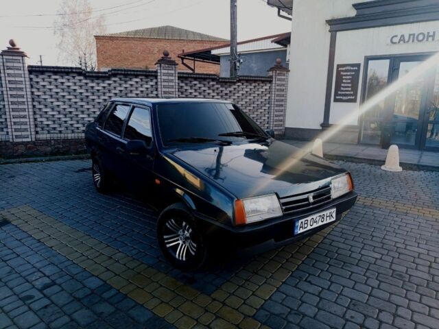 Зелений ВАЗ 21099, об'ємом двигуна 1.5 л та пробігом 98 тис. км за 950 $, фото 1 на Automoto.ua