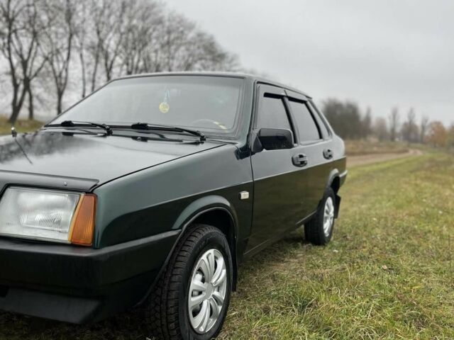 Зеленый ВАЗ 21099, объемом двигателя 1.5 л и пробегом 298 тыс. км за 1550 $, фото 1 на Automoto.ua