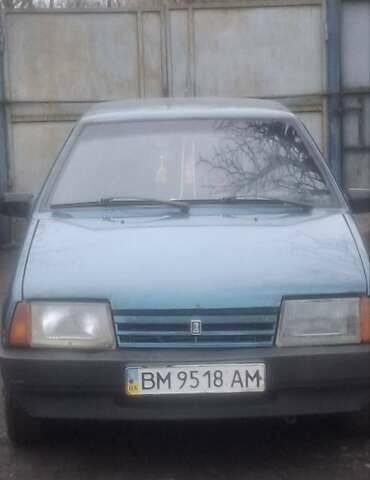 Зеленый ВАЗ 21099, объемом двигателя 1.5 л и пробегом 325 тыс. км за 1000 $, фото 1 на Automoto.ua