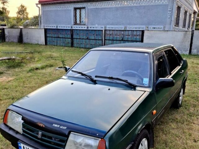 Зеленый ВАЗ 21099, объемом двигателя 1.5 л и пробегом 280 тыс. км за 856 $, фото 1 на Automoto.ua