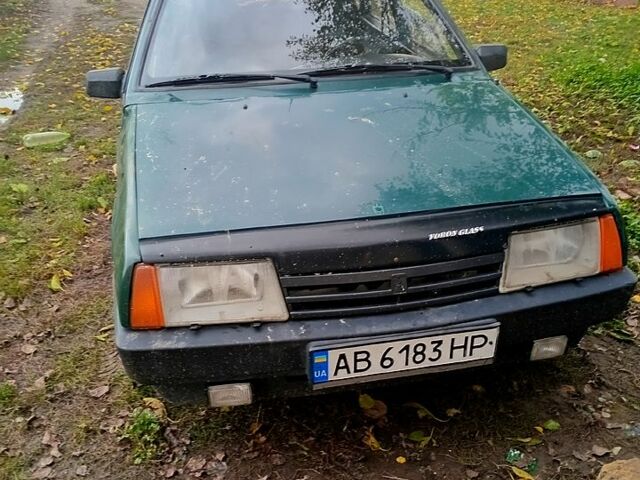 Зеленый ВАЗ 21099, объемом двигателя 1.5 л и пробегом 83 тыс. км за 900 $, фото 1 на Automoto.ua