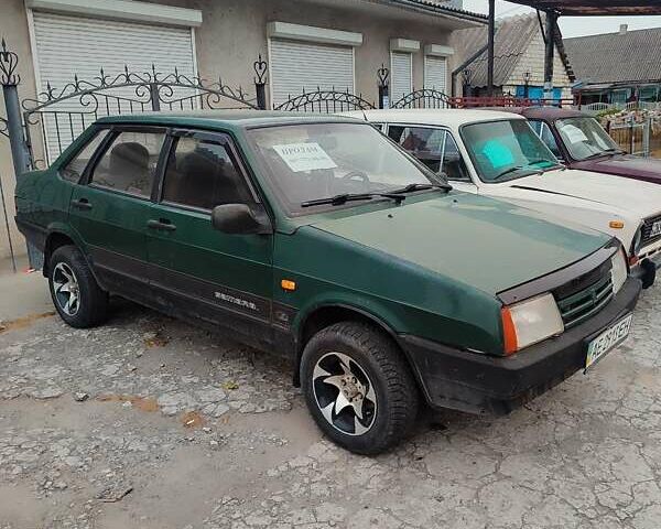 Зелений ВАЗ 21099, об'ємом двигуна 0 л та пробігом 100 тис. км за 850 $, фото 1 на Automoto.ua