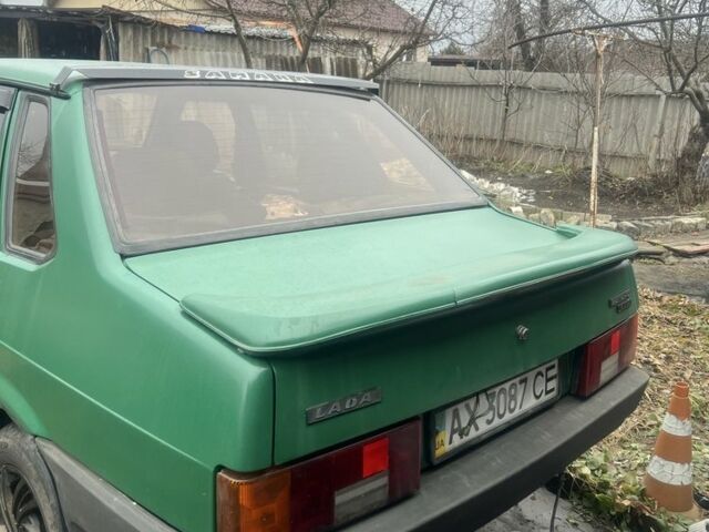 Зеленый ВАЗ 21099, объемом двигателя 1.5 л и пробегом 1 тыс. км за 1300 $, фото 1 на Automoto.ua