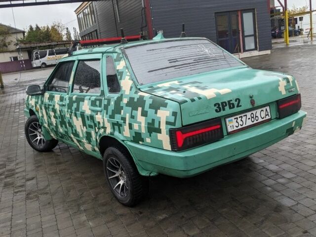 Зеленый ВАЗ 21099, объемом двигателя 1.5 л и пробегом 300 тыс. км за 850 $, фото 1 на Automoto.ua