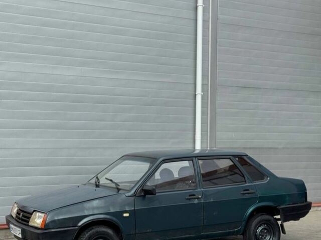 Зелений ВАЗ 21099, об'ємом двигуна 1.5 л та пробігом 200 тис. км за 999 $, фото 1 на Automoto.ua