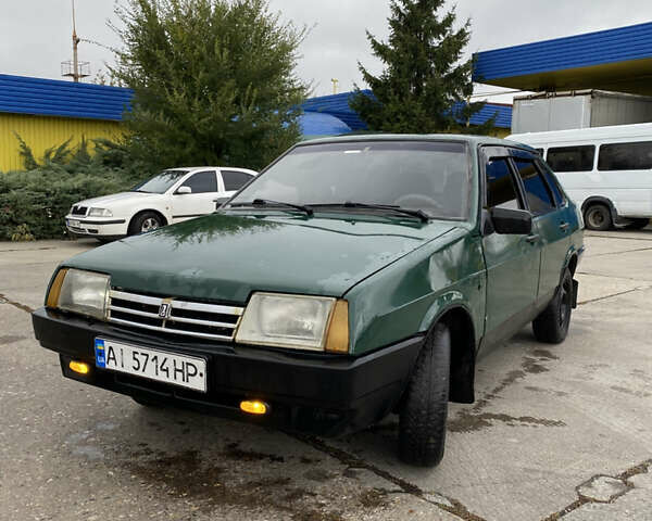 Зелений ВАЗ 21099, об'ємом двигуна 1.5 л та пробігом 100 тис. км за 1250 $, фото 1 на Automoto.ua