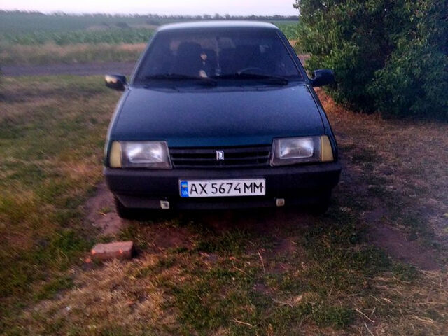 Зелений ВАЗ 21099, об'ємом двигуна 1.5 л та пробігом 210 тис. км за 1800 $, фото 1 на Automoto.ua