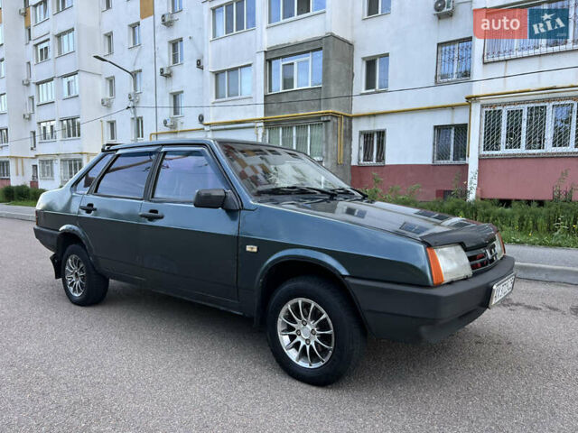 Зелений ВАЗ 21099, об'ємом двигуна 1.5 л та пробігом 320 тис. км за 1000 $, фото 1 на Automoto.ua