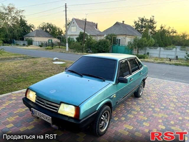 Зеленый ВАЗ 21099, объемом двигателя 1.5 л и пробегом 120 тыс. км за 1150 $, фото 1 на Automoto.ua