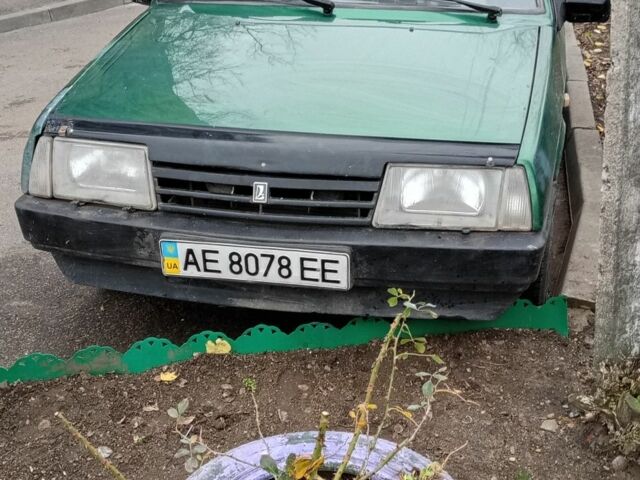 Зеленый ВАЗ 21099, объемом двигателя 1.5 л и пробегом 2 тыс. км за 1183 $, фото 1 на Automoto.ua