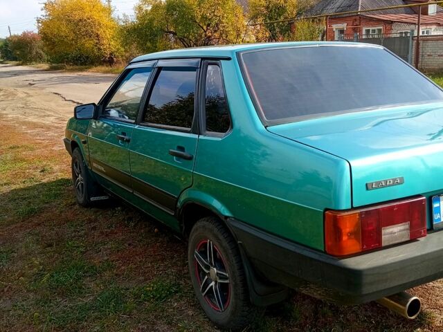 Зеленый ВАЗ 21099, объемом двигателя 1.5 л и пробегом 0 тыс. км за 1900 $, фото 1 на Automoto.ua