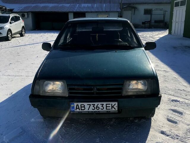 Зелений ВАЗ 21099, об'ємом двигуна 1.5 л та пробігом 150 тис. км за 1100 $, фото 1 на Automoto.ua