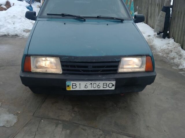 Зелений ВАЗ 21099, об'ємом двигуна 0 л та пробігом 336 тис. км за 1000 $, фото 1 на Automoto.ua