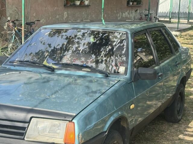 Зелений ВАЗ 21099, об'ємом двигуна 1.5 л та пробігом 3 тис. км за 800 $, фото 1 на Automoto.ua