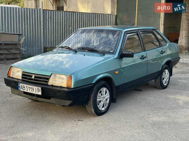 Зелений ВАЗ 21099, об'ємом двигуна 1.6 л та пробігом 45 тис. км за 1750 $, фото 1 на Automoto.ua