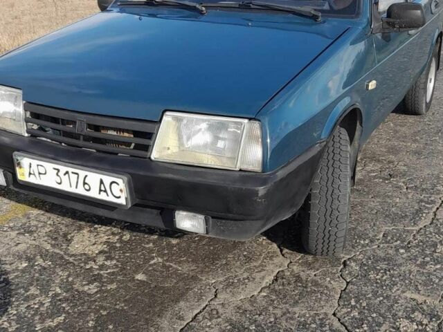 Зеленый ВАЗ 21099, объемом двигателя 1 л и пробегом 2 тыс. км за 1400 $, фото 1 на Automoto.ua
