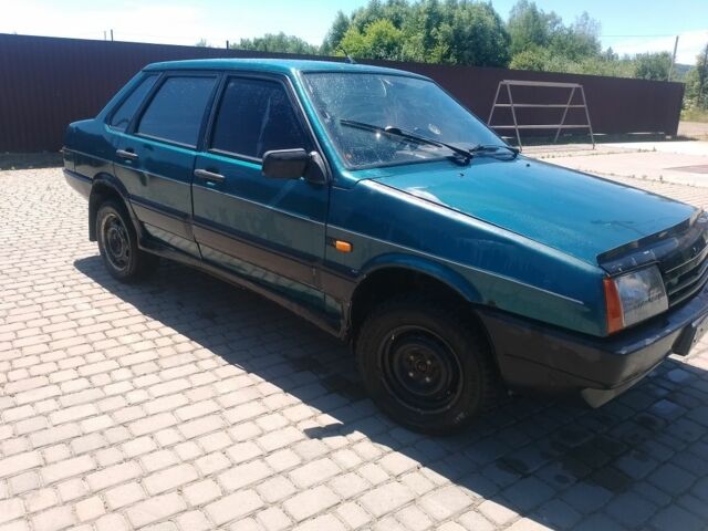 Зелений ВАЗ 21099, об'ємом двигуна 0 л та пробігом 141 тис. км за 850 $, фото 1 на Automoto.ua