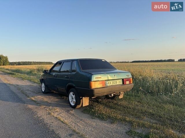Зеленый ВАЗ 21099, объемом двигателя 1.5 л и пробегом 200 тыс. км за 1506 $, фото 1 на Automoto.ua
