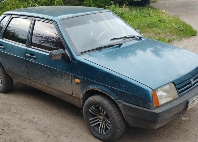 Зеленый ВАЗ 21099, объемом двигателя 0 л и пробегом 100 тыс. км за 800 $, фото 1 на Automoto.ua