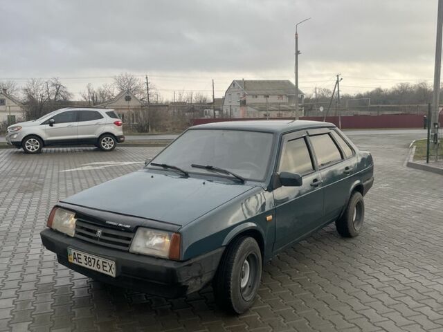 Зелений ВАЗ 21099, об'ємом двигуна 1.5 л та пробігом 1000 тис. км за 1500 $, фото 1 на Automoto.ua