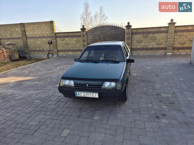 Зелений ВАЗ 21099, об'ємом двигуна 1.6 л та пробігом 253 тис. км за 1300 $, фото 1 на Automoto.ua