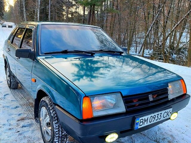Зелений ВАЗ 21099, об'ємом двигуна 1.5 л та пробігом 25000 тис. км за 1500 $, фото 1 на Automoto.ua