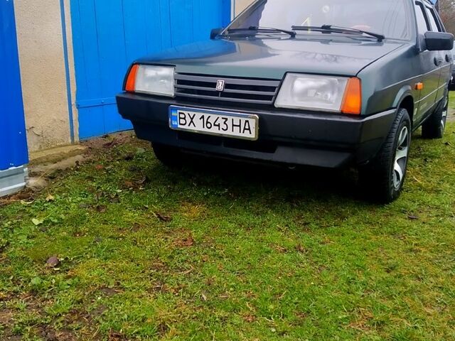 Зелений ВАЗ 21099, об'ємом двигуна 1.5 л та пробігом 0 тис. км за 1550 $, фото 1 на Automoto.ua
