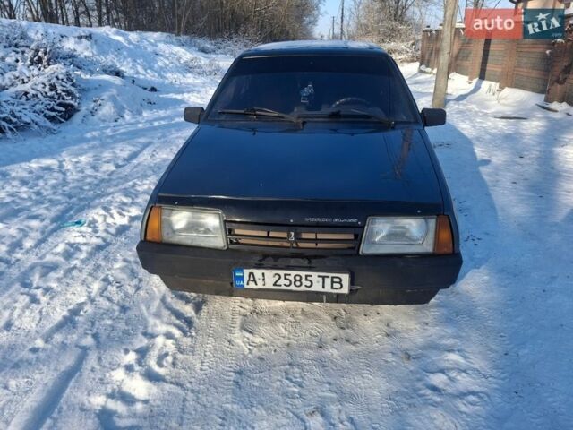 Зеленый ВАЗ 21099, объемом двигателя 1.5 л и пробегом 186 тыс. км за 1250 $, фото 1 на Automoto.ua
