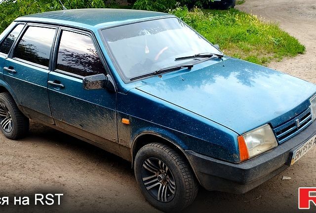 Зеленый ВАЗ 21099, объемом двигателя 1.5 л и пробегом 0 тыс. км за 800 $, фото 1 на Automoto.ua