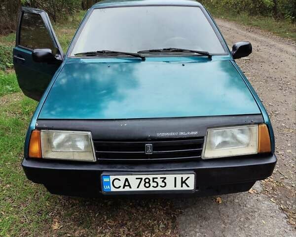 Зелений ВАЗ 21099, об'ємом двигуна 1.5 л та пробігом 250 тис. км за 1200 $, фото 1 на Automoto.ua