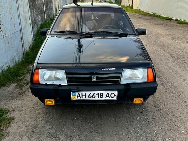 Зеленый ВАЗ 21099, объемом двигателя 1.5 л и пробегом 98 тыс. км за 2300 $, фото 1 на Automoto.ua