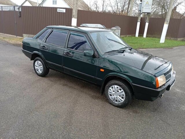 Зеленый ВАЗ 21099, объемом двигателя 0 л и пробегом 200 тыс. км за 1150 $, фото 1 на Automoto.ua