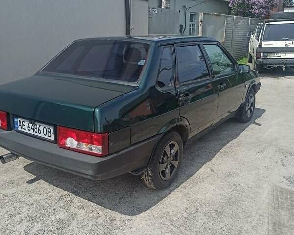 Зелений ВАЗ 21099, об'ємом двигуна 1.5 л та пробігом 243 тис. км за 2500 $, фото 1 на Automoto.ua