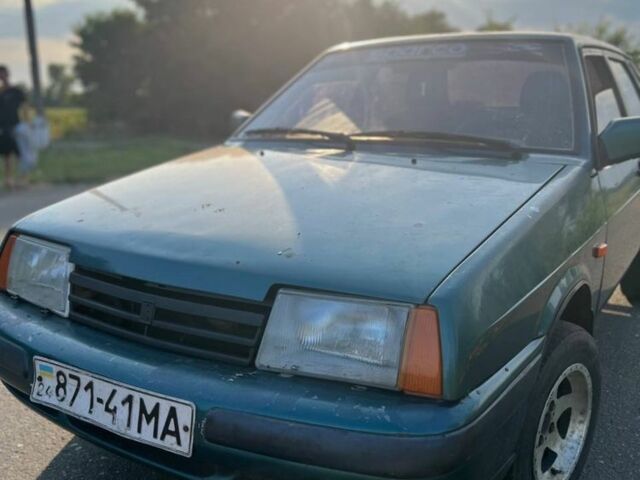 Зелений ВАЗ 21099, об'ємом двигуна 1.5 л та пробігом 120 тис. км за 850 $, фото 1 на Automoto.ua