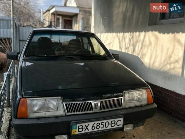 Зеленый ВАЗ 21099, объемом двигателя 1.6 л и пробегом 949 тыс. км за 1600 $, фото 1 на Automoto.ua