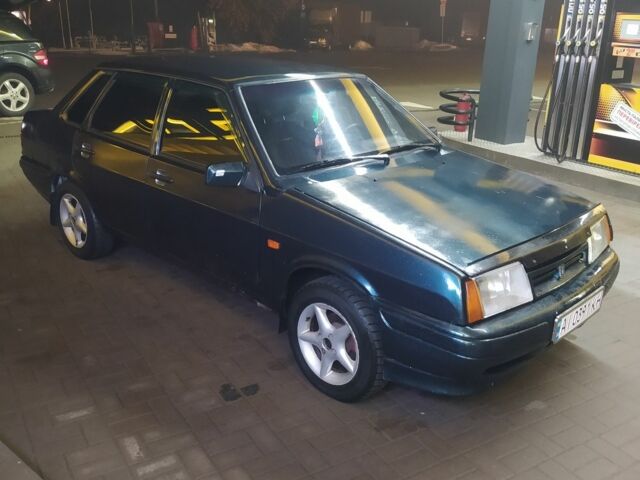 Зеленый ВАЗ 21099, объемом двигателя 0 л и пробегом 230 тыс. км за 1350 $, фото 1 на Automoto.ua