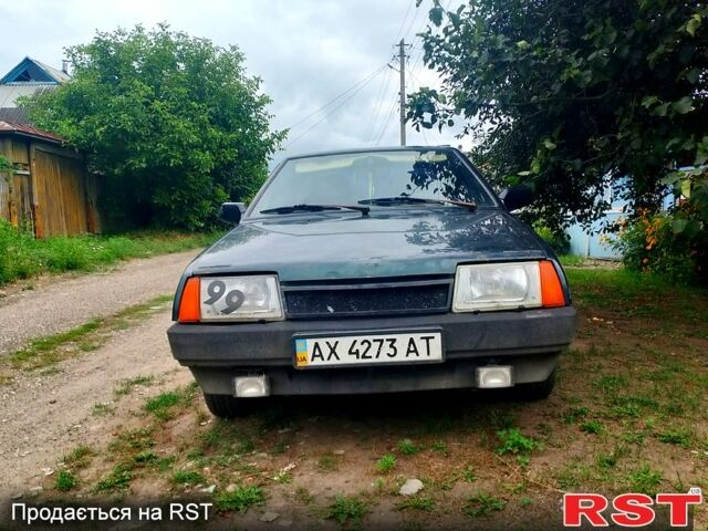 Зеленый ВАЗ 21099, объемом двигателя 1.5 л и пробегом 232 тыс. км за 1000 $, фото 1 на Automoto.ua