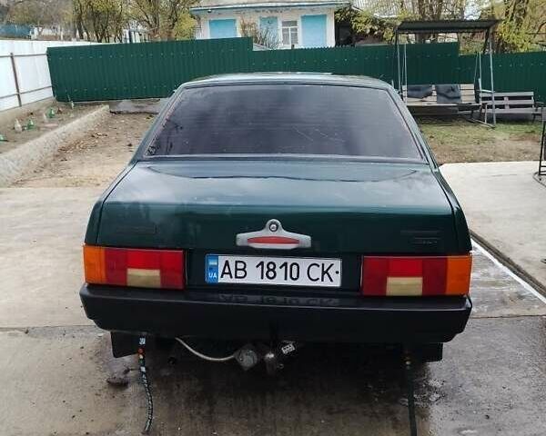 Зелений ВАЗ 21099, об'ємом двигуна 1.5 л та пробігом 230 тис. км за 1300 $, фото 1 на Automoto.ua