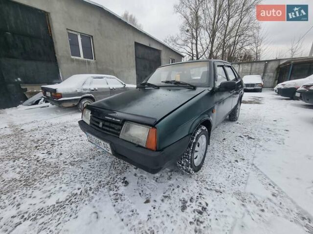 Зелений ВАЗ 21099, об'ємом двигуна 1.5 л та пробігом 110 тис. км за 750 $, фото 1 на Automoto.ua