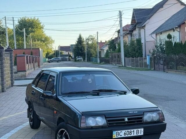 Зеленый ВАЗ 21099, объемом двигателя 1.5 л и пробегом 204 тыс. км за 2312 $, фото 1 на Automoto.ua