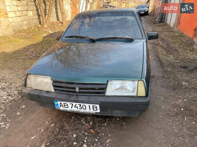 Зелений ВАЗ 21099, об'ємом двигуна 1.5 л та пробігом 250 тис. км за 650 $, фото 1 на Automoto.ua