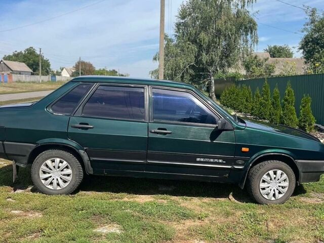 Зелений ВАЗ 21099, об'ємом двигуна 1.5 л та пробігом 324 тис. км за 1500 $, фото 1 на Automoto.ua